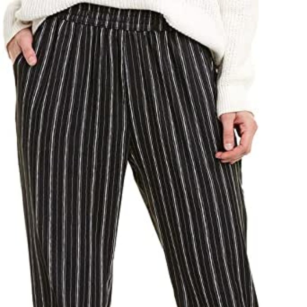 BCBGMAXAZRIA Women's Woven Pull-On Pants